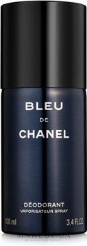 Дезодорант спрей мужской Chanel Bleu de Chanel 200ml (шанель блю дезедорант) 77-47057 фото