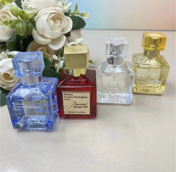 Подарунковий набір парфумів Maison Francis Kurkdjian 4&times;30 мл &ndash; A La Rose, Baccarat Rouge 540, Oud Satin Mood 87132 фото