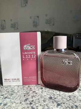 Lacoste L.12.12 Rose Eau Intense 100мл (Лакост Роуз Интенс) 121178 фото
