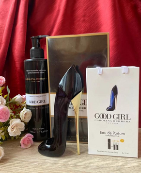 Набор Carolina Herrera Good Girl духи 80 ml + набор 3 в 1 + лосьон 200мл 121113 фото